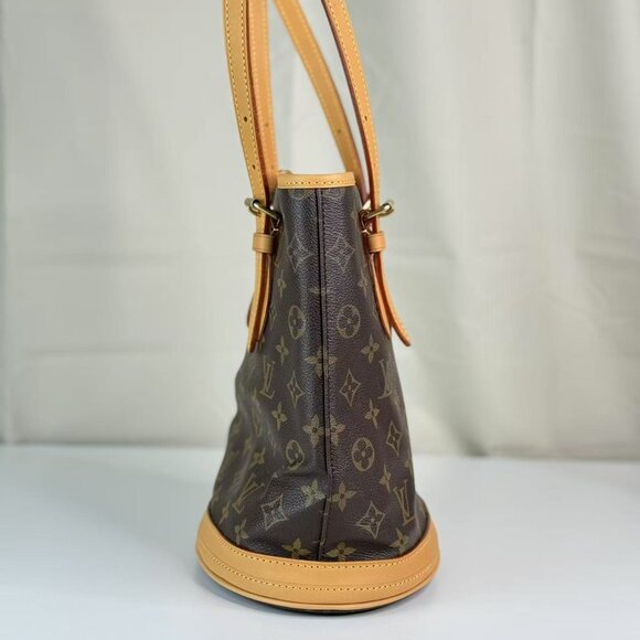 Louis Vuitton Petit Bucket Bag Monogram Canvas - Picture 4 of 9